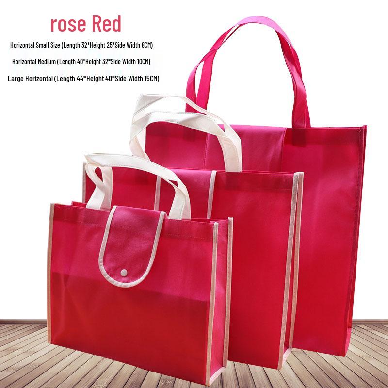 Eco-Friendly Foldable Tote Bag with Custom Logo for Promotions