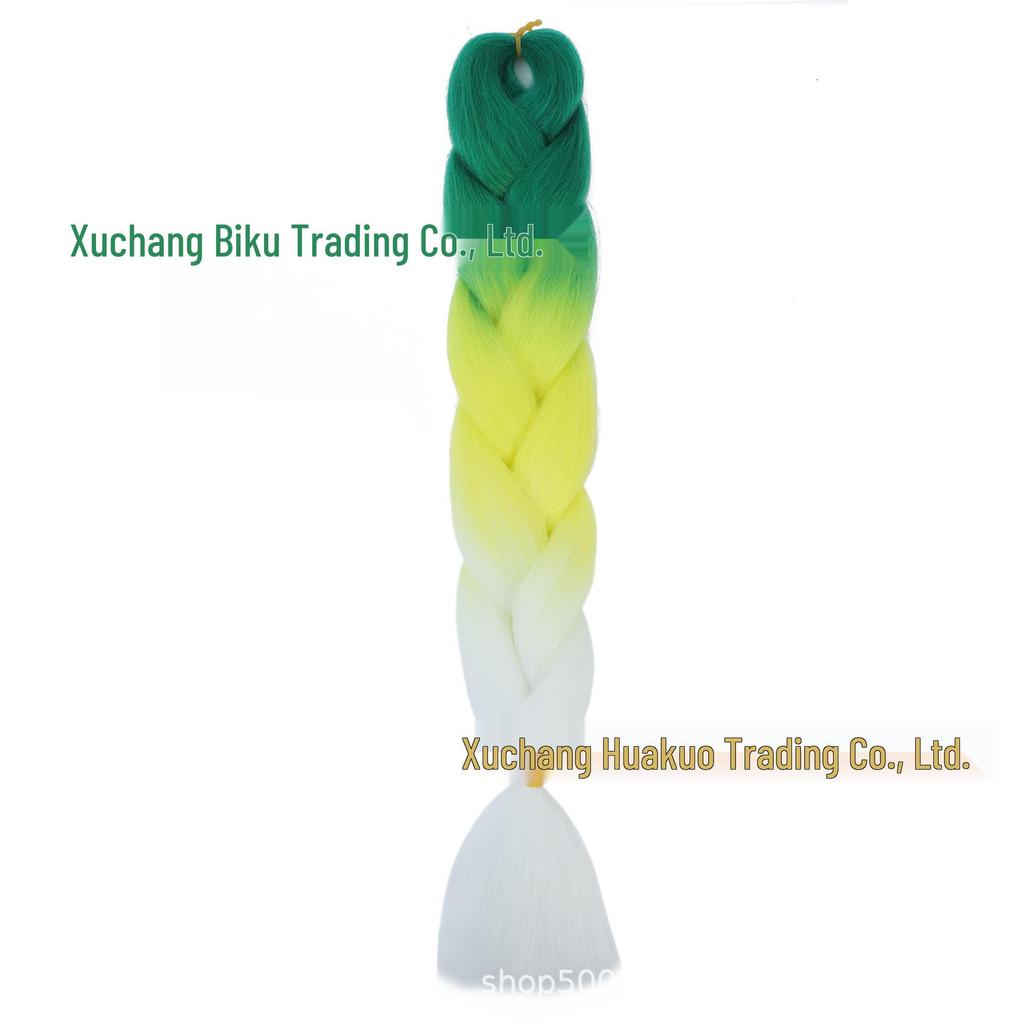 Three, Four, Five-Color Gradient High-Temp Fiber Jumbo Braid Material