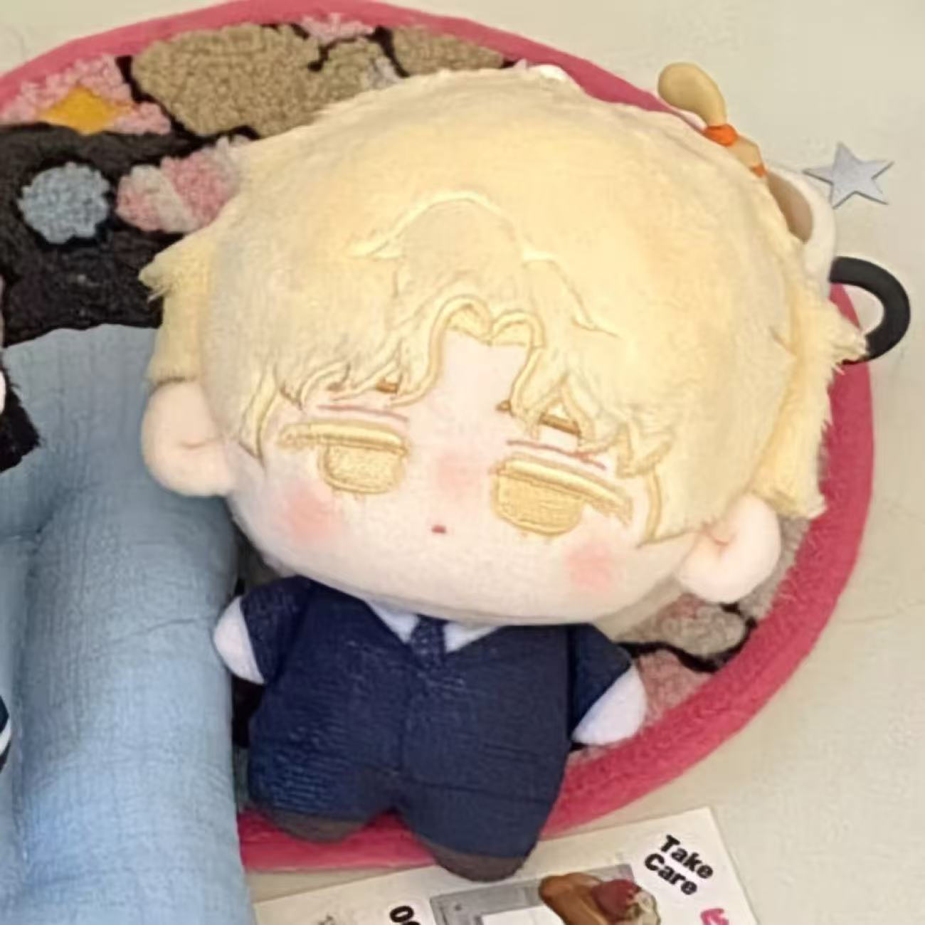 Till Ivan Sua Luka Plüschtier Niedliches Anhänger Spielzeug Für Kinder 10cm Alien Bühne Gefüllt Baumwolle Cosplay Tasche Anhänger Zimmer Dekoration Geschenke 10CM beige