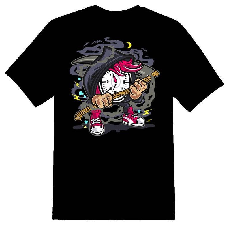 Your Time Will Come reaper clock Tee Shirt 160
