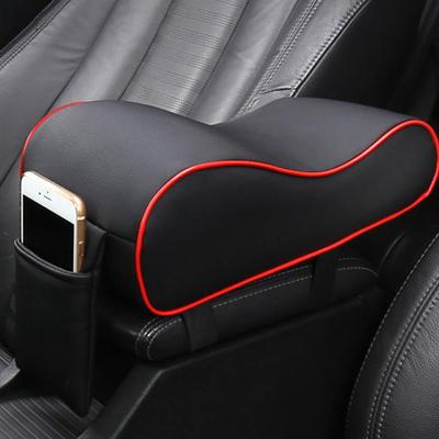 Universele kunstleer auto middenconsole armsteun zitkist pad kussen leuning