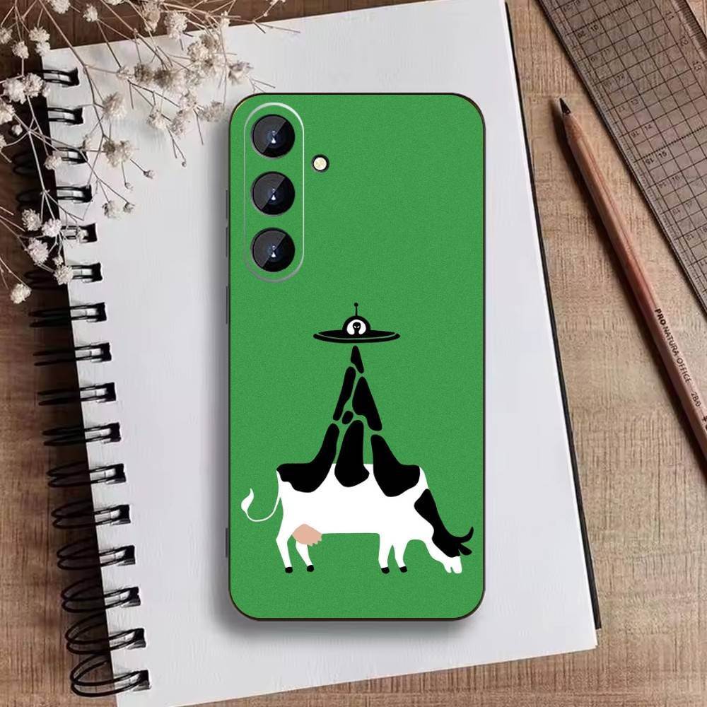 Cute Funny animals Phone Case For Samsung Galaxy A73,A72,A71,A70,A52,A51 Others Soft Black Cover