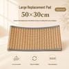 Rattan Woven Cooling Mat for Cats and Dogs - Breathable, Scratch-Resistant Pet Bed and Lounge Chair.