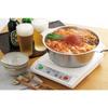 Yoshikawa Luxury Stainless Steel Shabu-Shabu Pot, 26cm, SJ1678