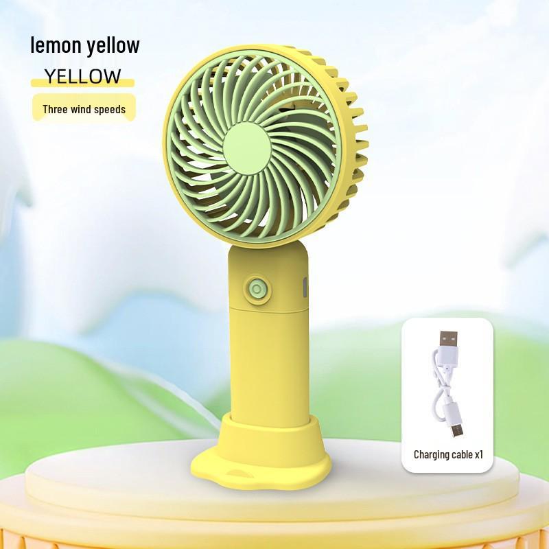 

Portable USB Rechargeable Foldable High-Speed Turbine Handheld Fan with Ice Pack Custom Logo Support