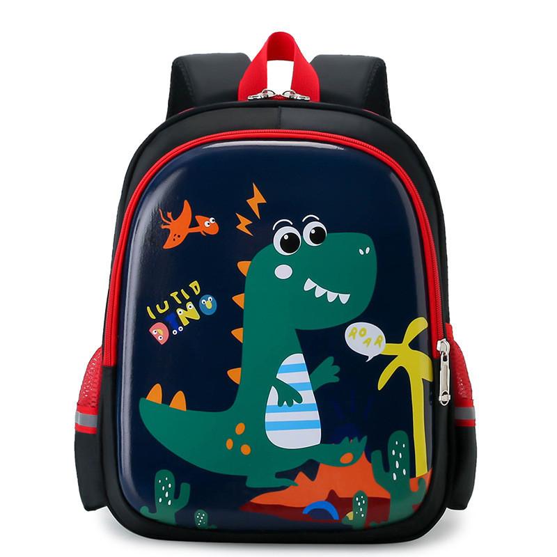Adorable Cartoon Dinosaur Children Backpack Lightweight Boys Girls Kindergarten Bag