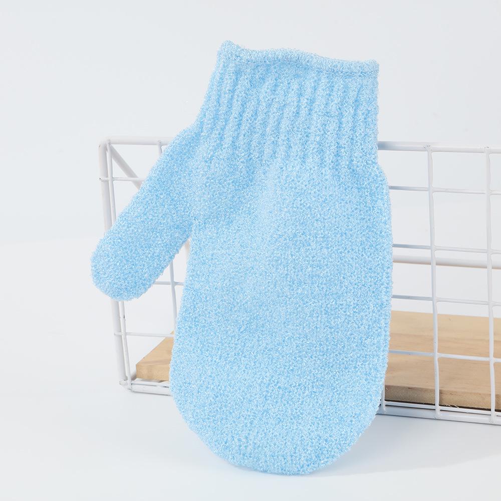 

Отшелушивающая двусторонняя массажная перчатка для душа с мочалкой для большого пальца и мочалкой One Nylon Glove 11-12g