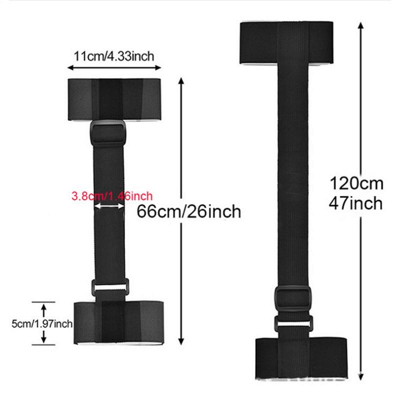 Ski Shoulder Carrier Strap Adjustable Ski Holder Straps Portable Snowboard Carrying Strap for Men Women Kids