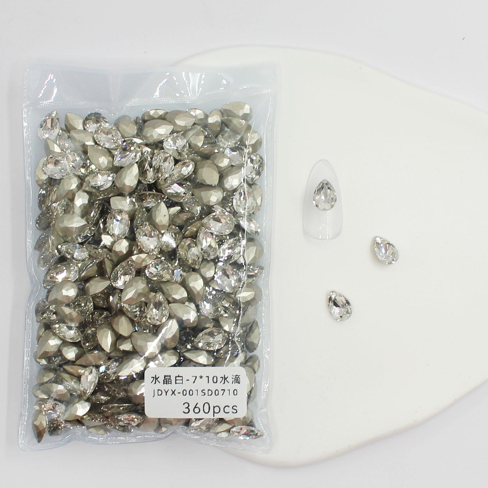 

Целая упаковка из 360 белых заостренных нижних бриллиантов, размер «Водяная капля любви», прозрачные бриллианты, украшения для нейл-арта, смешанная партия