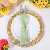 12 Pcs Satin Napkins 30x30cm, Square Smooth Dinner Napkins Silky Satin Cloth Napkins for Wedding Banquet Party Christmas Decor
