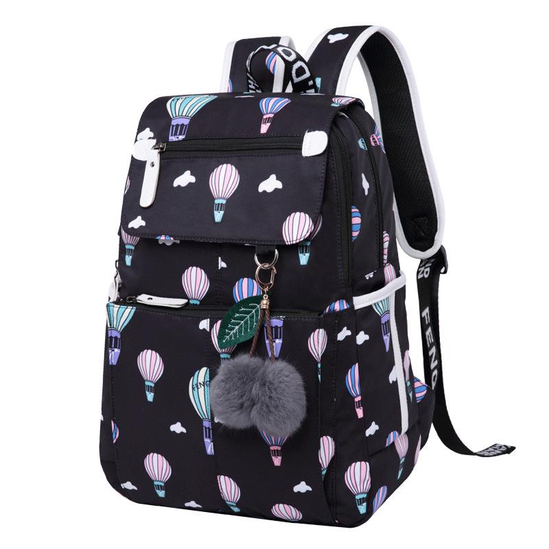 New Large Capacity Women Backpack Korean Style Preppy Casual School Bag College Student Fashion Daypack