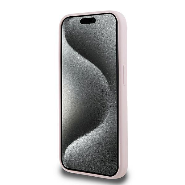 Karl Lagerfeld Klhmp15Xskchpplp Iphone 15 Pro Max 6.7 Różowy/Pink Hardcase Silicone Karl & Choupette Magsafe