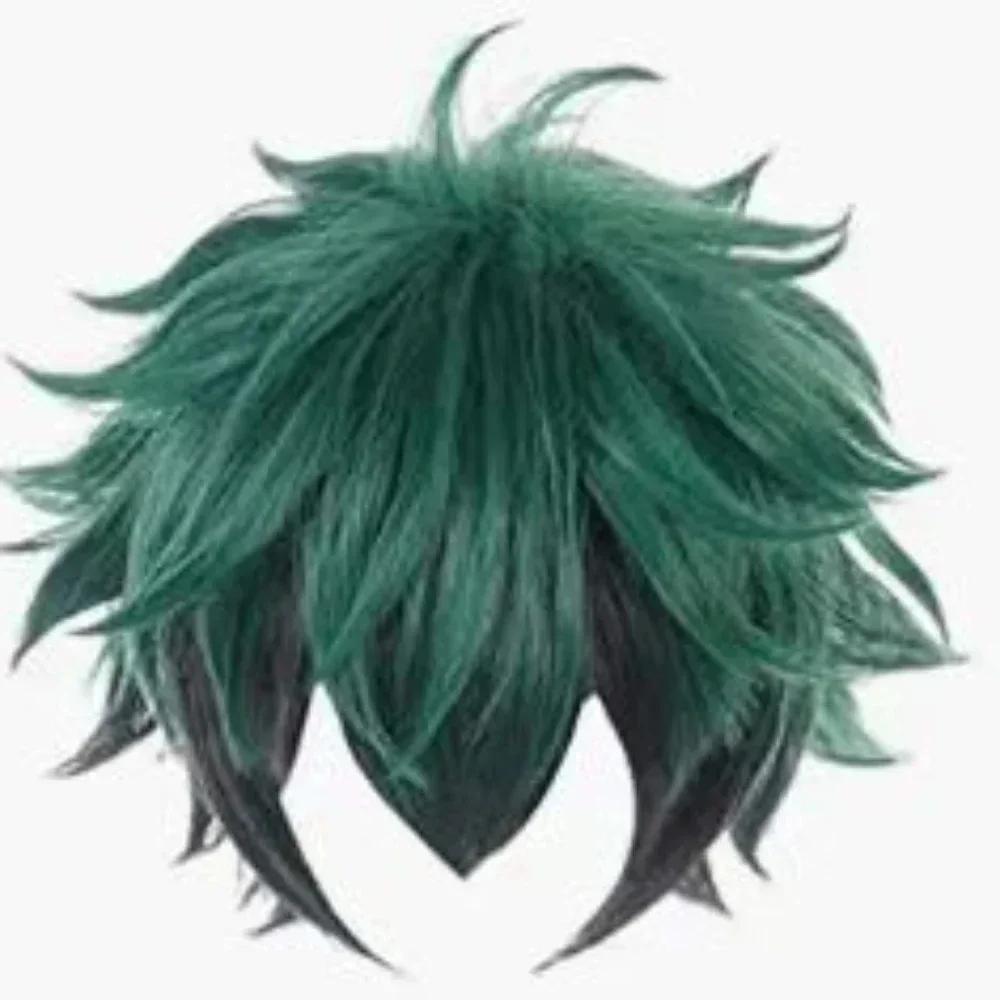Anime My Hero Academia Izuku Midoriya Parrucca Cosplay Boku No Hero Academia Academy Capelli Cosplay Izuku Midoriya Deku Parrucche per Feste