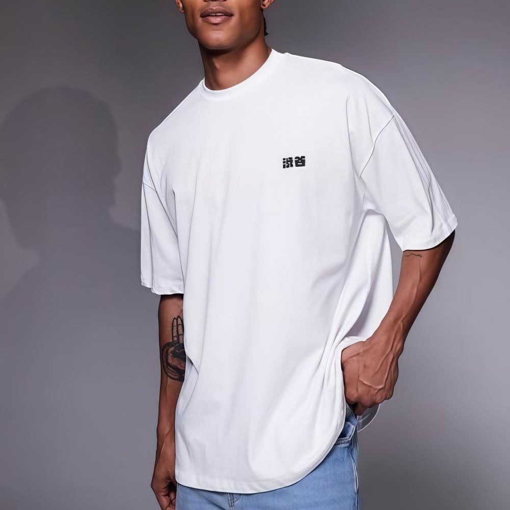 Men's Summer Casual TOYO Graphic Print T-Shirt Loose Running Quick-Dry Sports T Shirts Cool Boy Streetwear Short Sleeve Tee