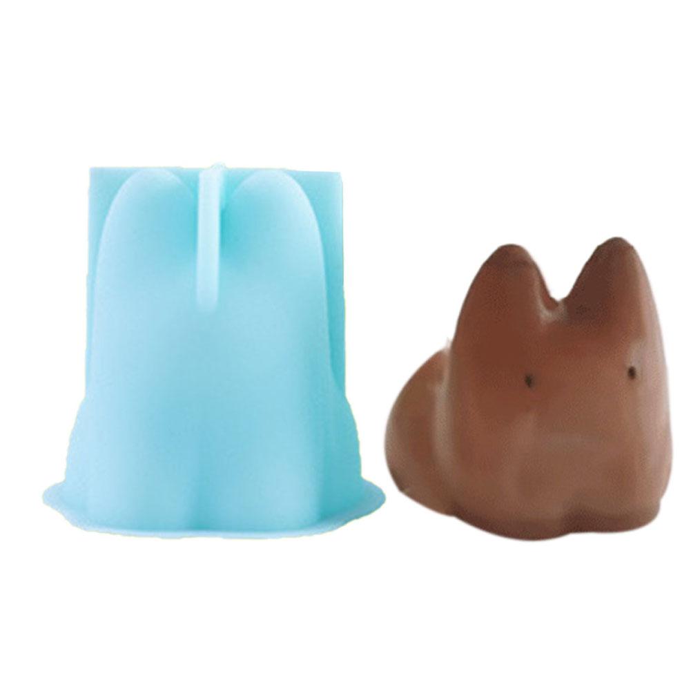 2 COLOR Cat Milk Pudding Silicone Mold Halloween Jelly Bowl Cake Cute Cake White Cold Ice Powder Mold Cake Decoration Accessory