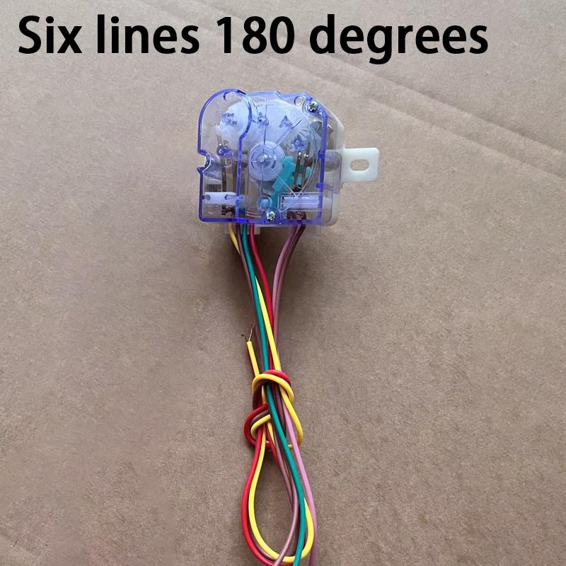 Timer per Lavatrice a 3 Fili a 180 Gradi Interruttore Timer Lavatrice Timer Lavaggio Lavatrice a Doppio Cestello Semiautomatica