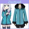 Eromanga Sensei Izumi Sagiri Lynlås Kostume Cosplay Hættetrøje Jakke Til Halloween Og Fester