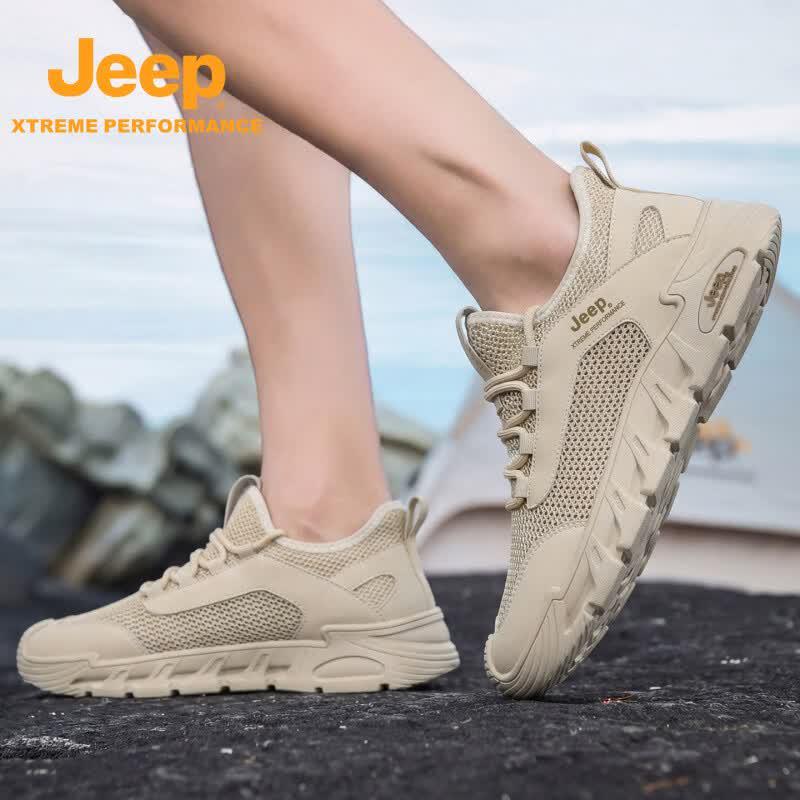 Jeep Men's Breathable Mesh Hiking Shoes