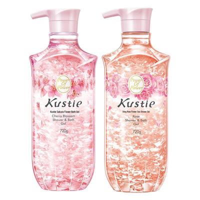 Kousiting Rose & Cherry Blossom Petal Shower Gel Duo
