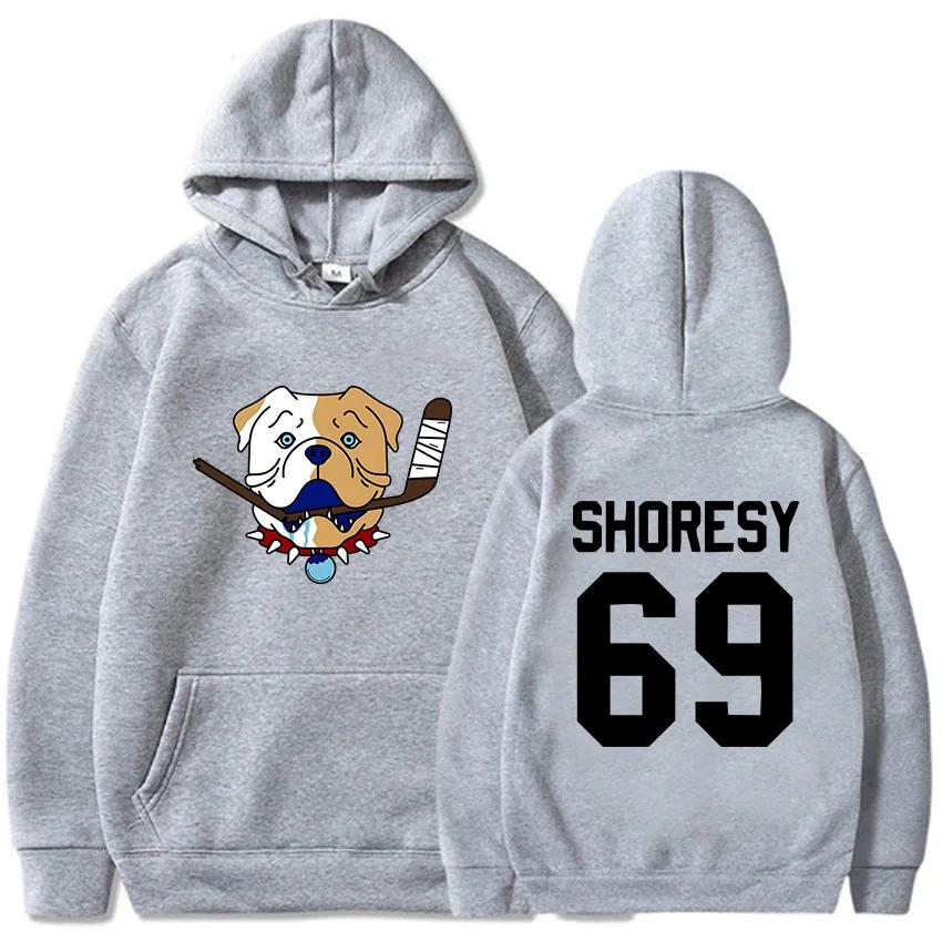 Shoresy69 Sudbury Blueberry Bulldogs Hoodies Men Streetwear Long Sleeve Casual Women Sweatshirts Cartoon Graphic Clothes Hoodie