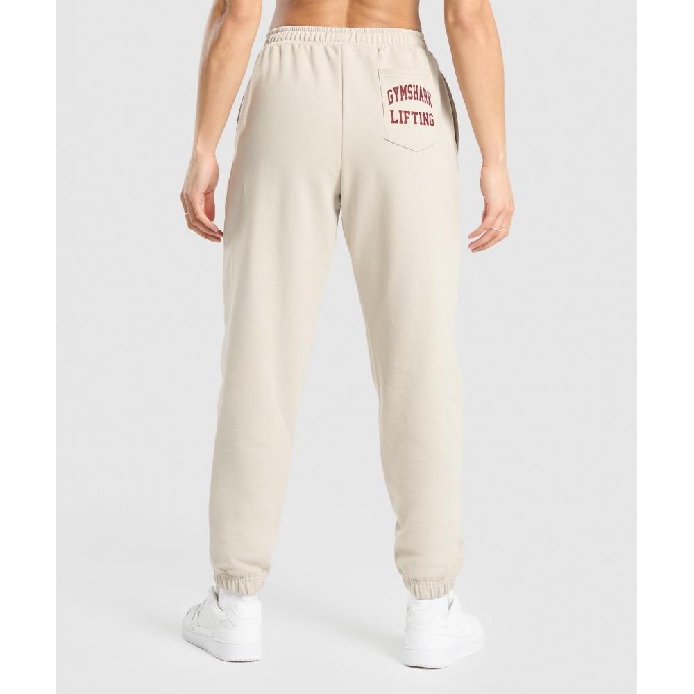 

GYMSHARK Облегающие джоггеры с графическим рисунком Pebble Grey B1B9G GB7P