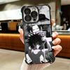 Hunter X-Hunters Feitan Portor Soft Phone Case For iPhone 15 16 17 Air 14 Pro Max 16E Plus 13 12 Mini Plating Anti-Fall Fundas