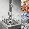 Four-Blade Angled Eccentric Drill Bit Set for Ceramic with Hex Shank