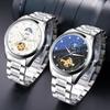 Top Brand New Men's Watch Mechanical Men's Watch Tourbillon Luminous Business Watch Automatic Mechanical Men's Watch