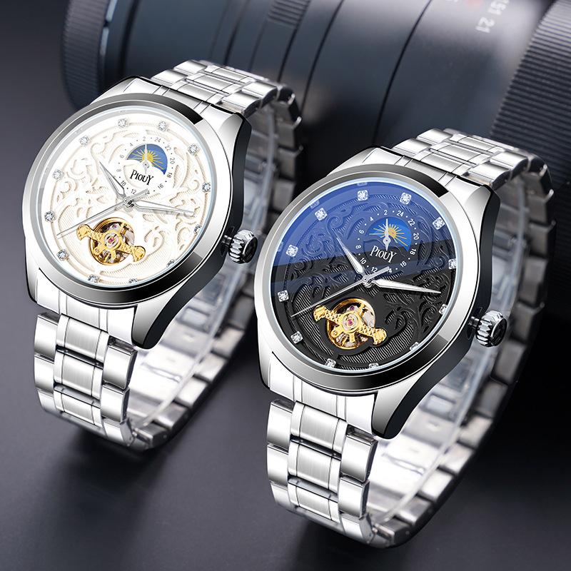 Top Brand New Men's Watch Mechanical Men's Watch Tourbillon Luminous Business Watch Automatic Mechanical Men's Watch
