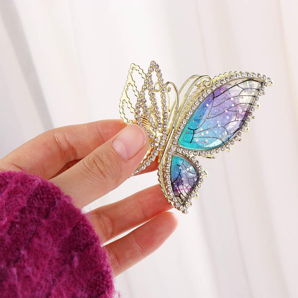 Women Headwear Girls Barrettes Delicate Hairpin Hair Clips Butterfly Hair Claw Hair Accessories