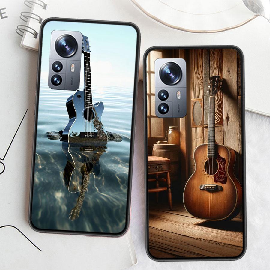 Guitar Collection Phone Case For Xiaomi Poco F7 Mi 14 Ultra 15 13 12 Pro 11T 10T 12T Pro 12X 11i 11 10 Lite 5G 9 8 Cover Capa Co