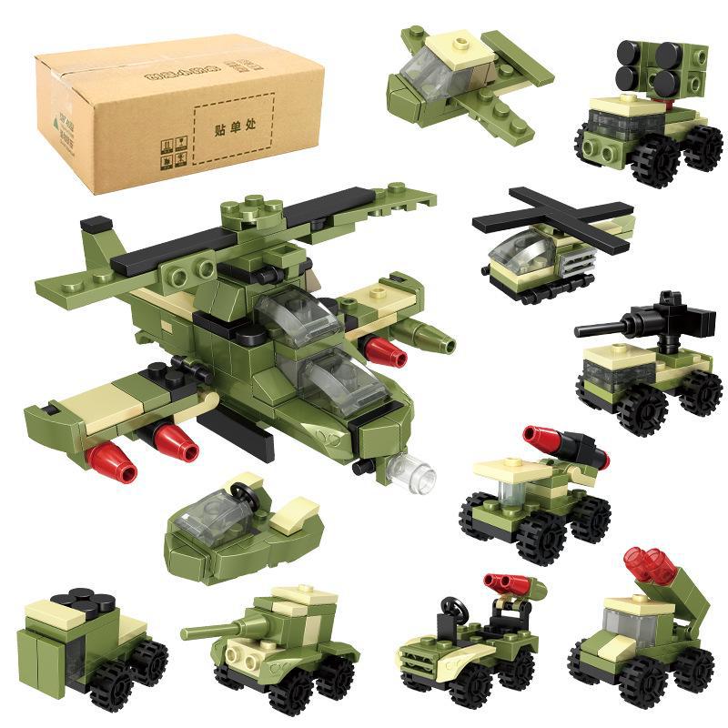 Xiaomingxing Bausteine - Kompatibel mit Lego, Pädagogisches Montagespielzeug mit kleinen Partikeln für Jungen