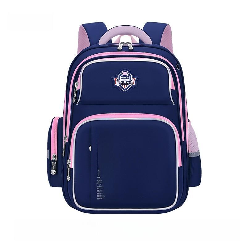Childrens School Backpack For Boys And Girls With Breathable Oxford Fabric And Ergonomic Shoulder Straps For Safe School Use