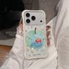 Applicable to Apple 17 mobile phone case all-inclusive edge ip16por fun cartoon iphone14 new goldfish green apple