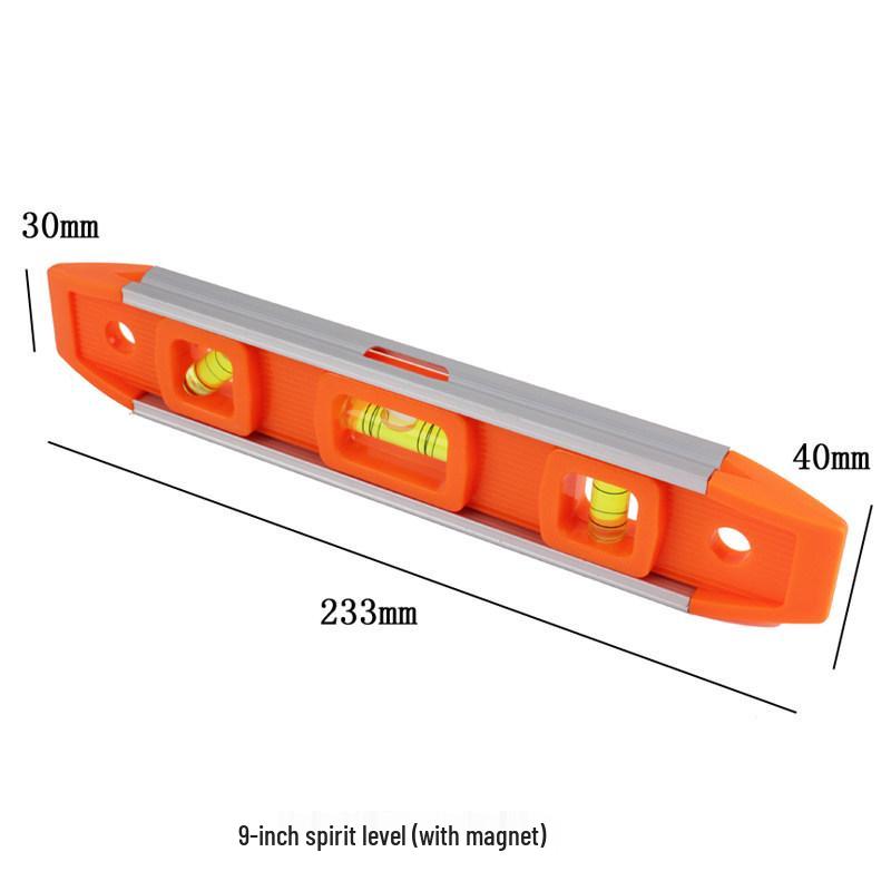 Magnetic Horizontal Mini Spirit Level for Wall Hanging and Decoration