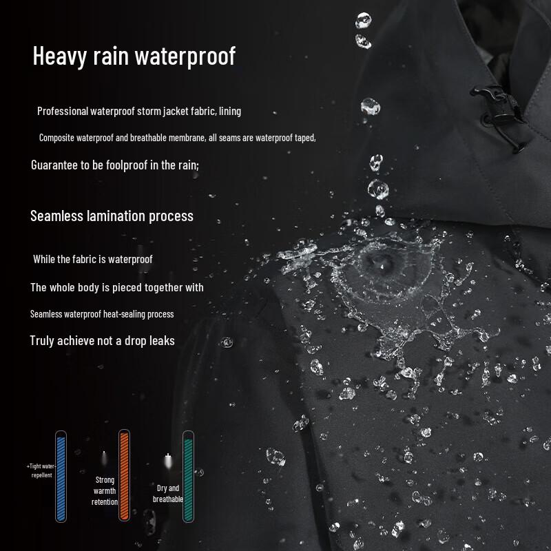 Women's Windproof Waterproof Hard Shell Hiking Jacket