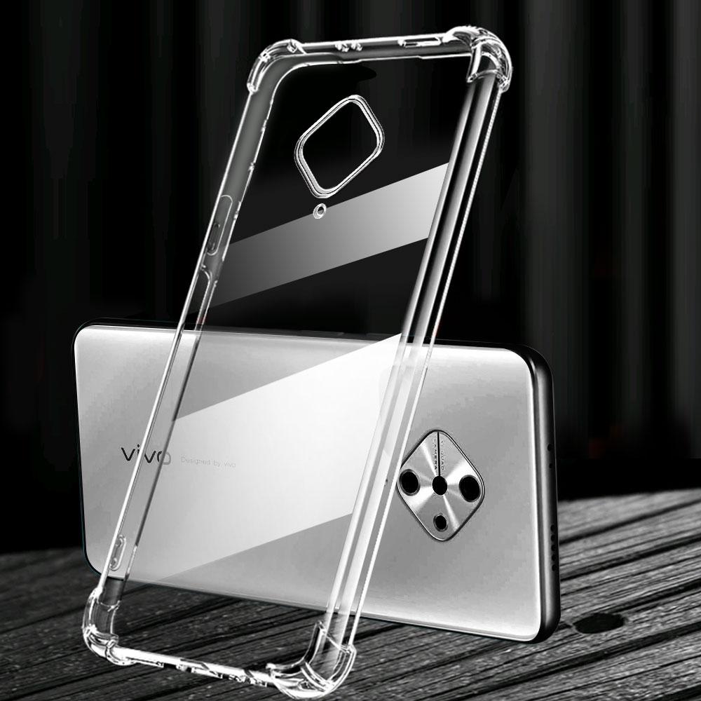 

Phone Case For Vivo S1 Pro 1920 Case Clear Soft Silicone Shockproof Airbag Bumper For Vivo S1 2019 Back Cover Fundas Coque Vivo S1