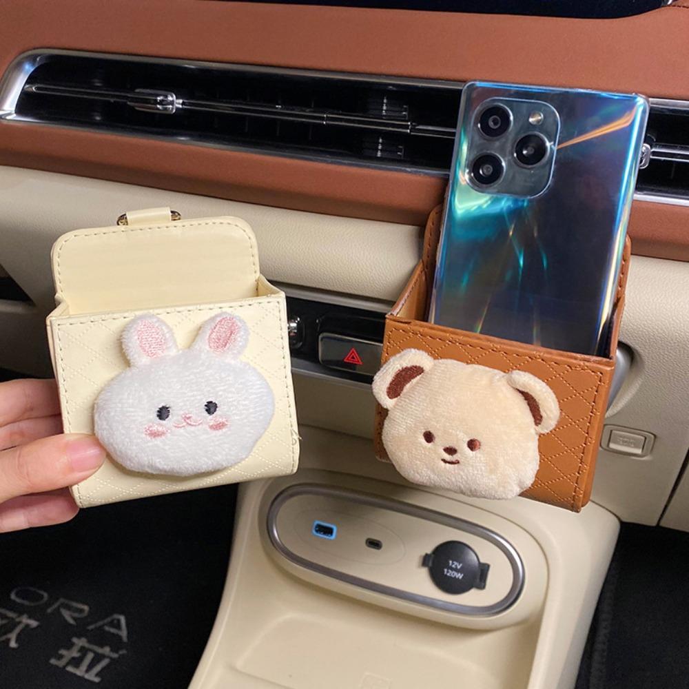 Storage Bag Cartoon Car Storage Box Mobile Phone Hanging Bag Car Mobile Phone Storage Box Glasses