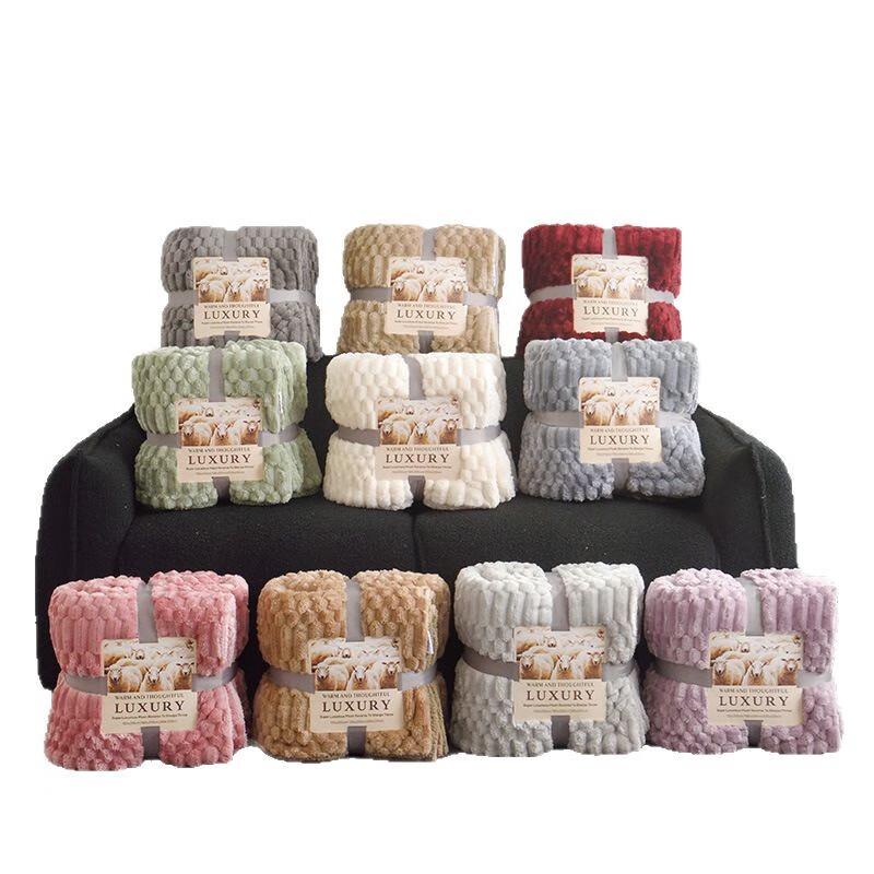 LISM Thickened Warm Throw Blanket