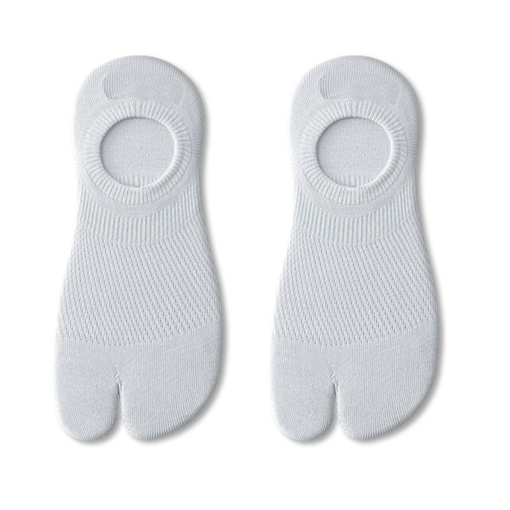 Effen Kleur Onzichtbare Tabi Sokken Katoen Twee Teennagels Sokken Casual Gespleten Teen Boot Sokken Lente