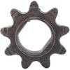 VBESTLIFE Motor Sprocket, 9T 25H Engine Pinion Gear Chain Sprocket H Shaped for MY1020 Motor Engine