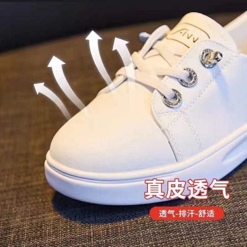 Little white shoes women's spring versatile fashion women's casual shoes 2 breathable and lightweight casual board shoes women's flat heel