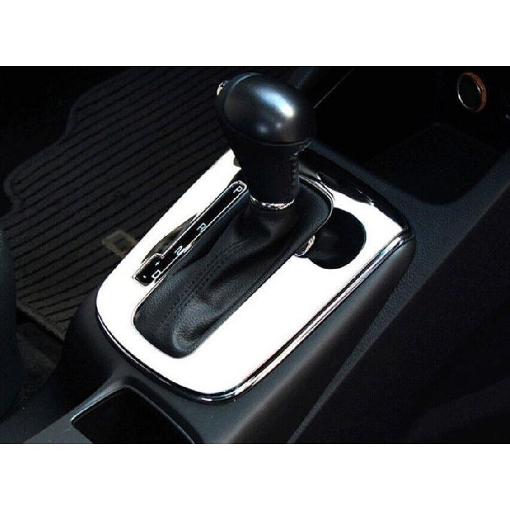 For Kia K3 Forte 17-2018 Chrome Steel Central Gear Shift Panel Trim Frame Cover
