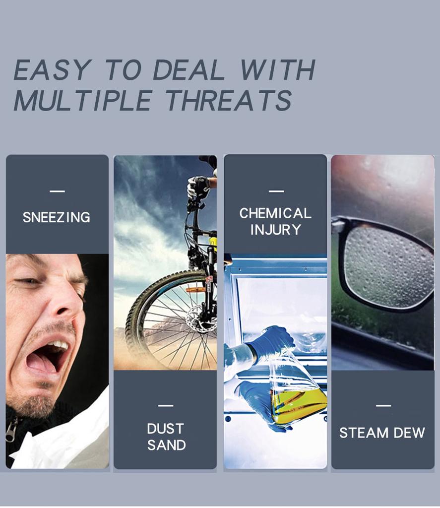 Clear Anti Dust Safety Glasses Eye Protective Goggle Anti Pollution Anti-splash Anti Drool Goggle