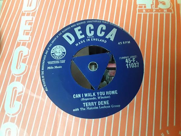 

7inch Record TERRY DENE - Can I Walk You Home 45F11037 Decca 1958 UK Pop Used