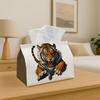 1pc Wild Tiger Tissue Holder - Animal & Nature Theme, Suitable for Office, Gatherings, Vehicle for Living Room, Kitchen, Events - Decorative Desk Orna