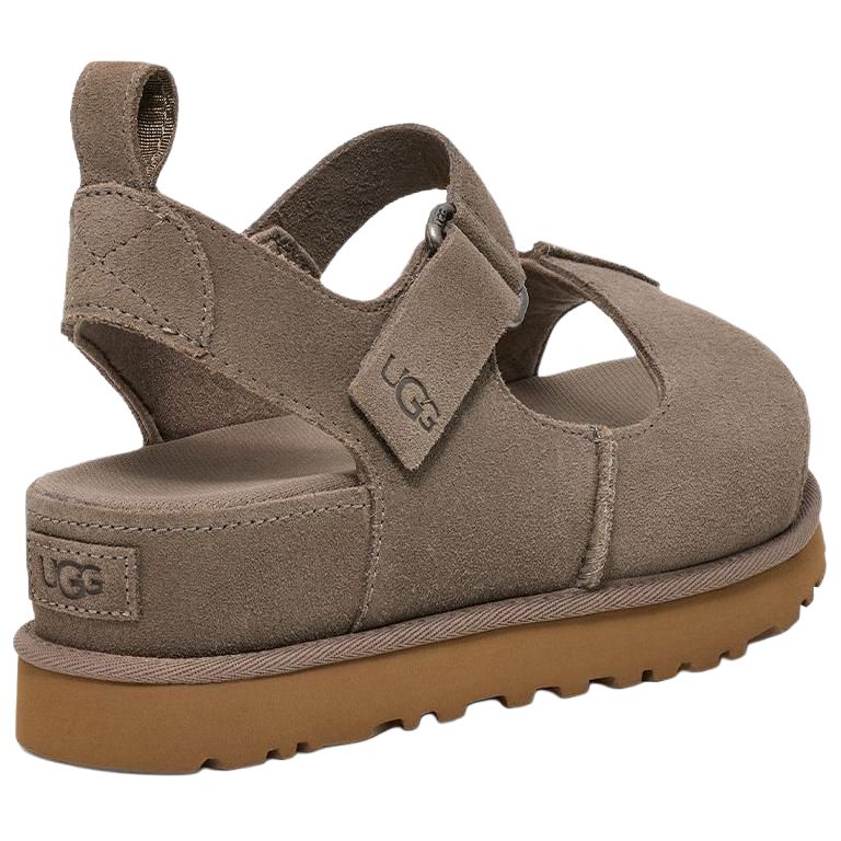 UGG Goldenstar Hi One Strap Sandals Women's Smoke Plume Gray 1167356-SKP