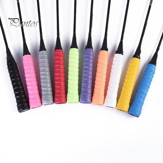 Badminton Sweatband Perforated Anti-Slip Tennis Overgrip Thickened Non-Slip Band Racket Handle Grip Super Absorbent Ultimate Comfort