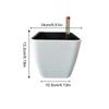 Garden Self Watering Plant Pot Lazy Flower Pot Automatic Planter Automatic Water-Absorbing Flowerpot With Water Level Device