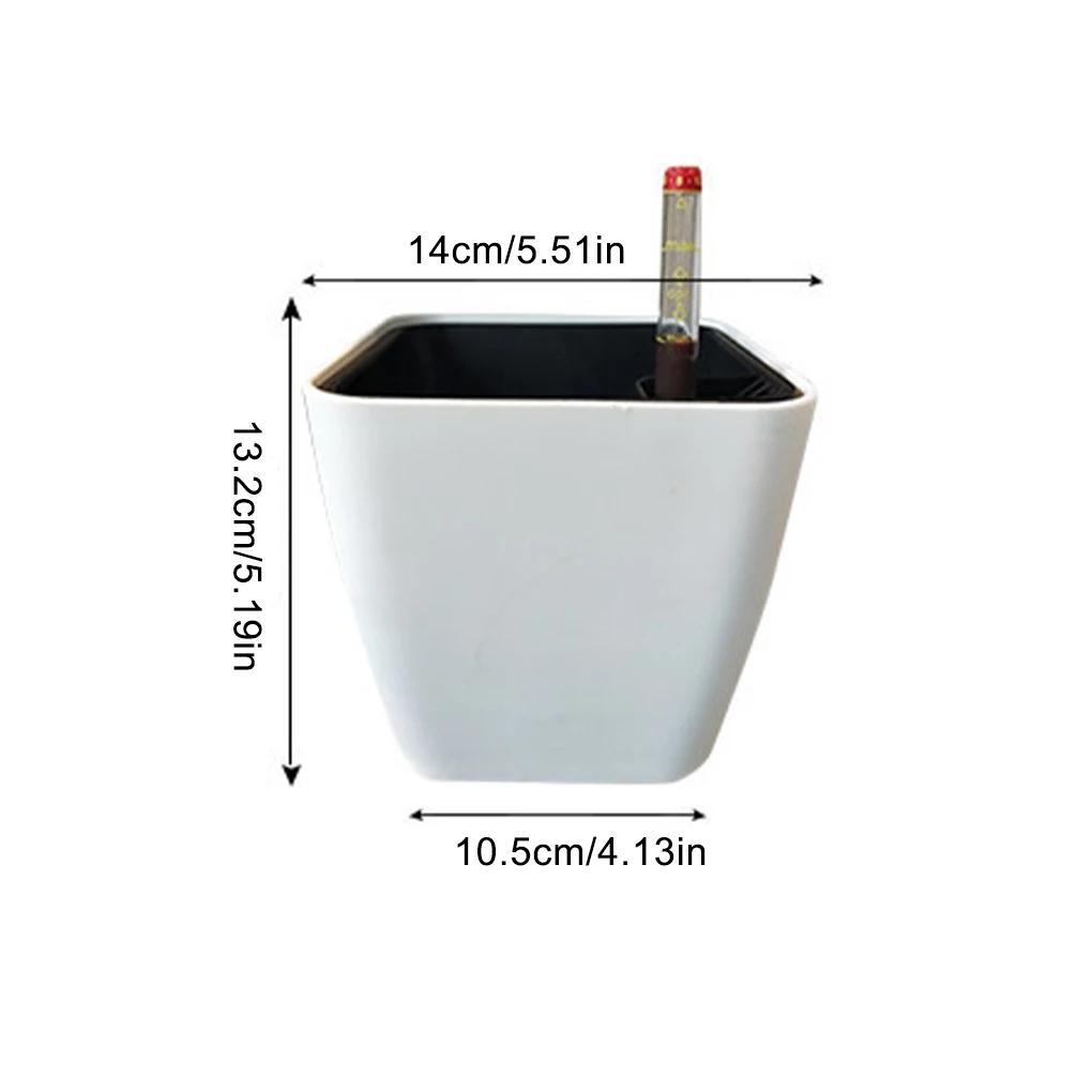 Garden Self Watering Plant Pot Lazy Flower Pot Automatic Planter Automatic Water-Absorbing Flowerpot With Water Level Device